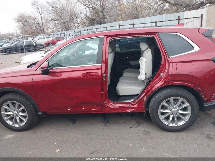 2025 Honda Cr-V Ex-L Awd VIN: 2HKRS4H74SH493617 Lot: 43973425