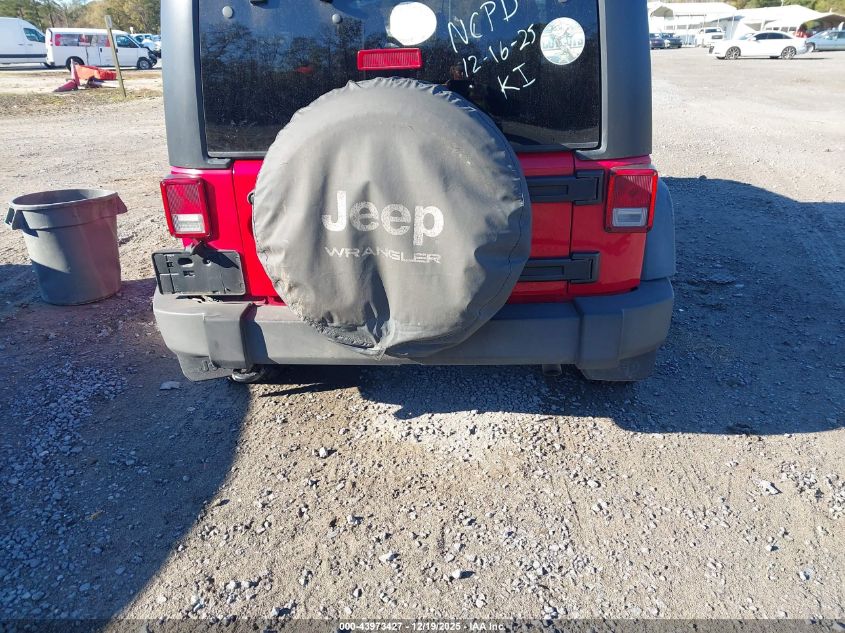 2014 Jeep Wrangler Unlimited Sport VIN: 1C4BJWDGXEL299034 Lot: 43973427