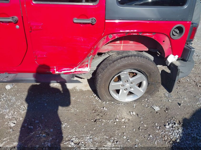 2014 Jeep Wrangler Unlimited Sport VIN: 1C4BJWDGXEL299034 Lot: 43973427