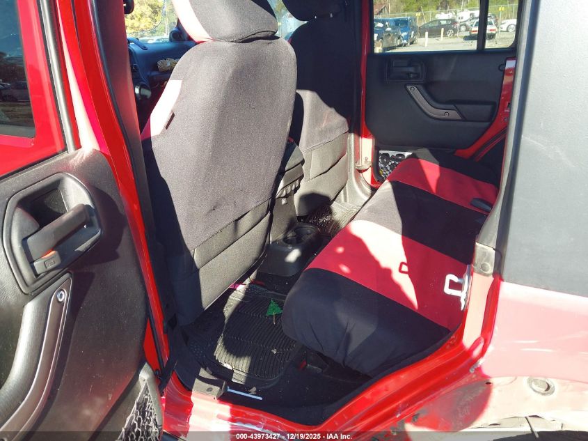 2014 Jeep Wrangler Unlimited Sport VIN: 1C4BJWDGXEL299034 Lot: 43973427