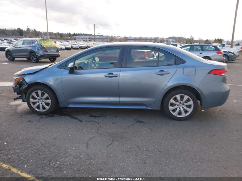 2020 Toyota Corolla Le VIN: JTDEPRAE2LJ039803 Lot: 43973450