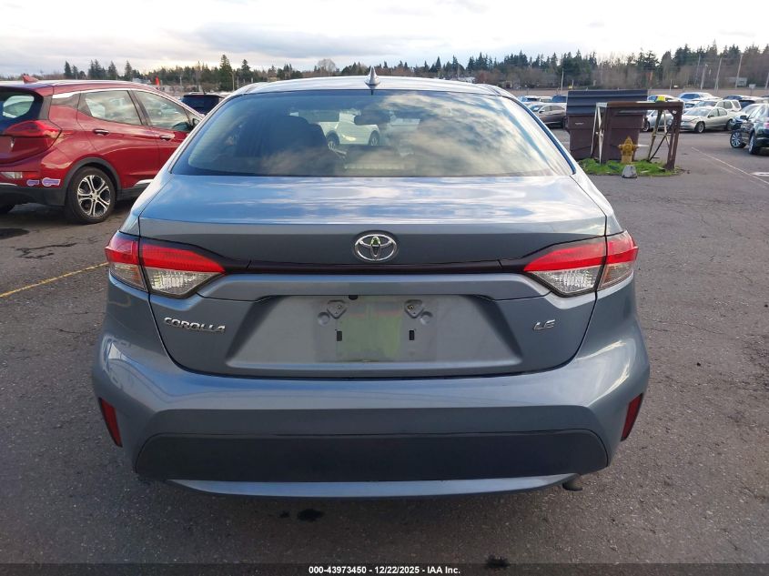 2020 Toyota Corolla Le VIN: JTDEPRAE2LJ039803 Lot: 43973450