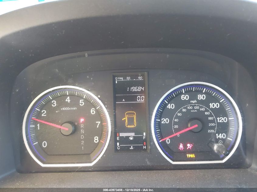 2009 Honda Cr-V Lx VIN: 5J6RE38399L022190 Lot: 43973456