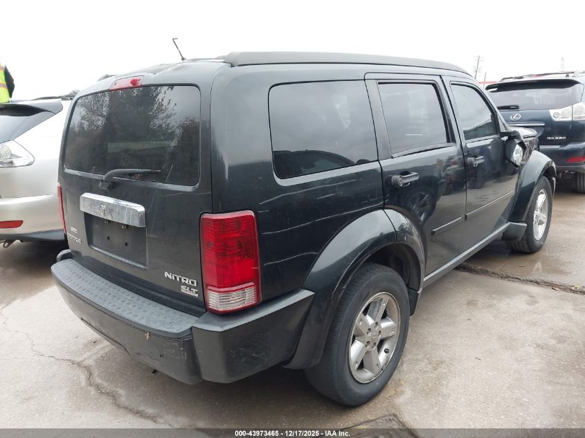 2009 Dodge Nitro Slt/Rt VIN: 1D8GT58K89W500458 Lot: 43973465