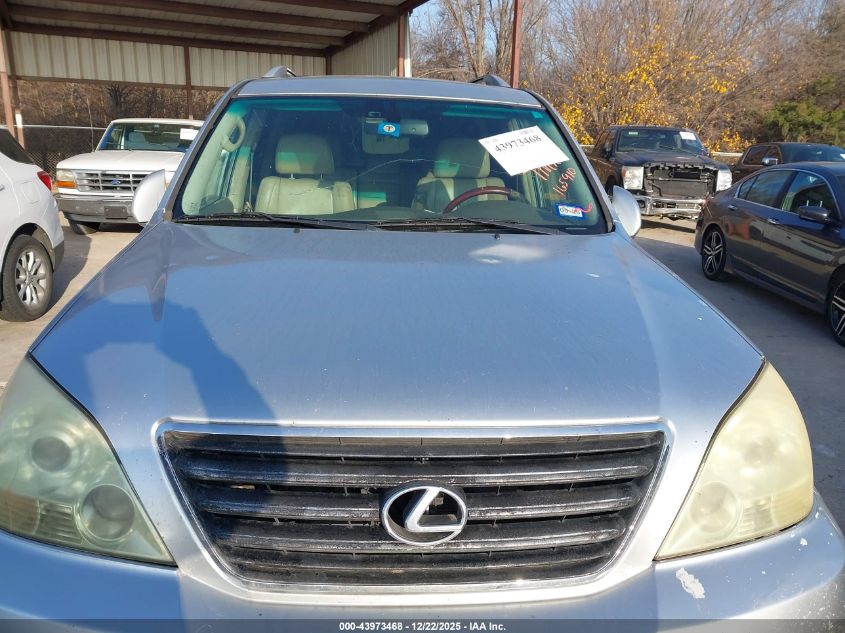 2008 Lexus Gx 470 VIN: JTJBT20X480165910 Lot: 43973468