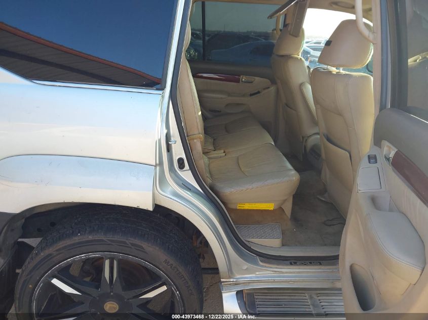 2008 Lexus Gx 470 VIN: JTJBT20X480165910 Lot: 43973468