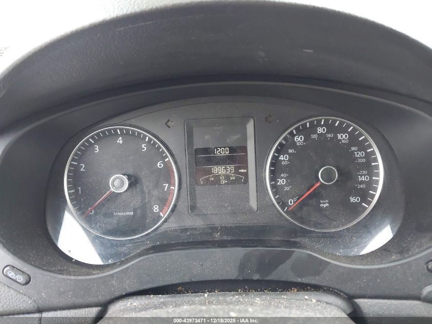 2012 Volkswagen Jetta 2.5L Se VIN: 3VWDP7AJ1CM061403 Lot: 43973471