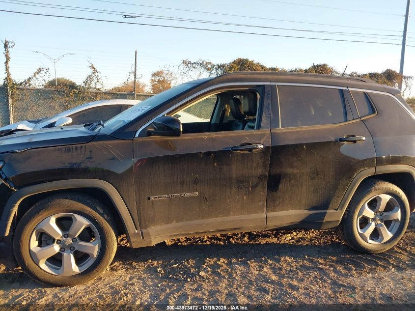 2019 Jeep Compass Latitude Fwd VIN: 3C4NJCBB7KT658472 Lot: 43973472