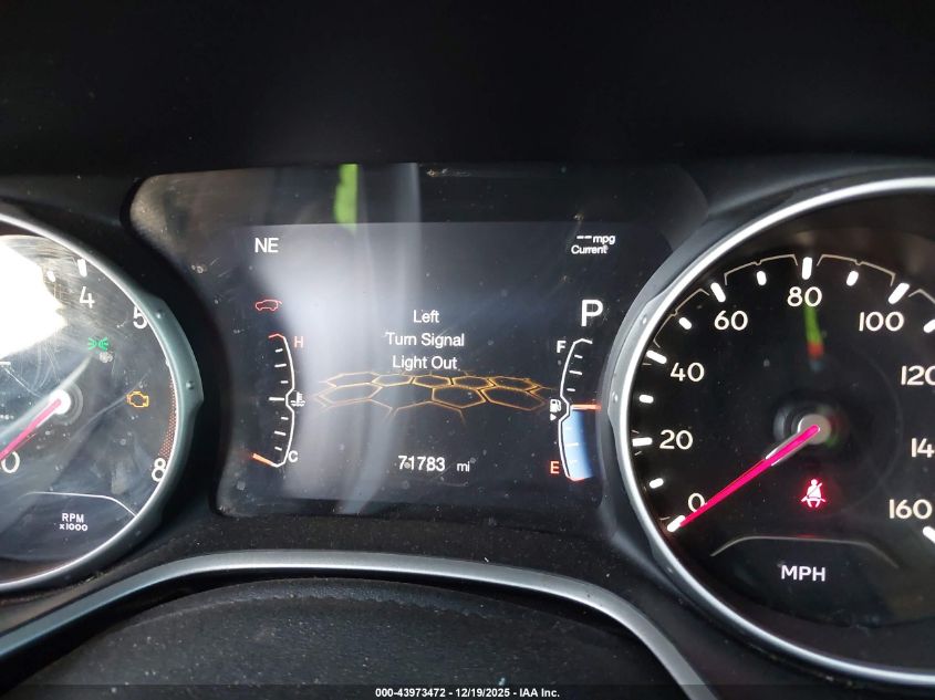 2019 Jeep Compass Latitude Fwd VIN: 3C4NJCBB7KT658472 Lot: 43973472