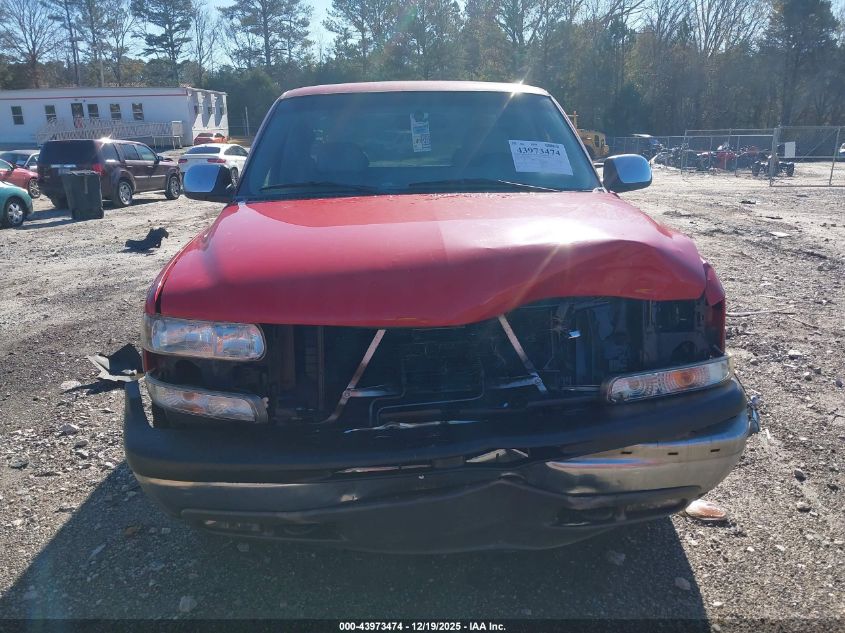 2001 Chevrolet Silverado 1500 Lt VIN: 1GCEK19T41E100934 Lot: 43973474