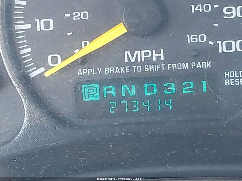 2001 Chevrolet Silverado 1500 Lt VIN: 1GCEK19T41E100934 Lot: 43973474