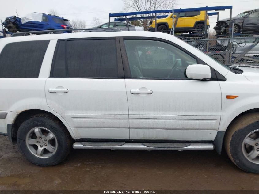 2008 Honda Pilot Ex-L VIN: 5FNYF18608B000383 Lot: 43973476