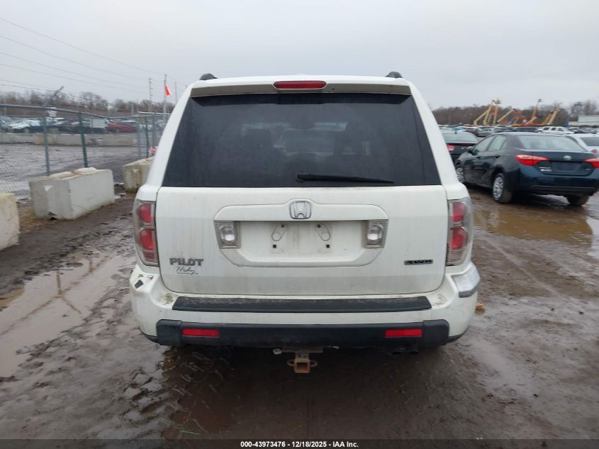 2008 Honda Pilot Ex-L VIN: 5FNYF18608B000383 Lot: 43973476