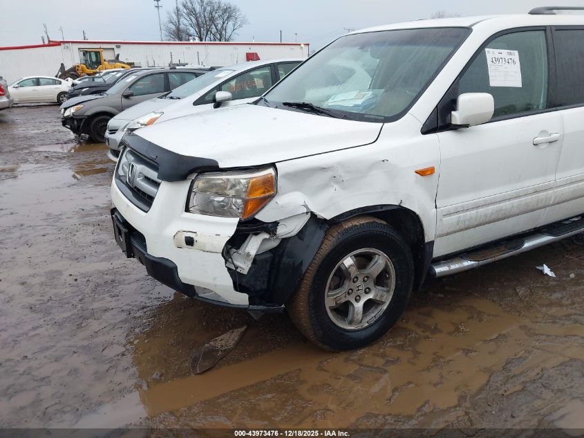 2008 Honda Pilot Ex-L VIN: 5FNYF18608B000383 Lot: 43973476