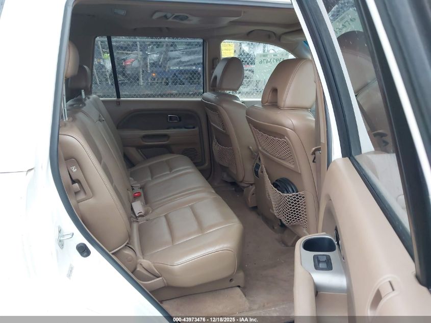 2008 Honda Pilot Ex-L VIN: 5FNYF18608B000383 Lot: 43973476