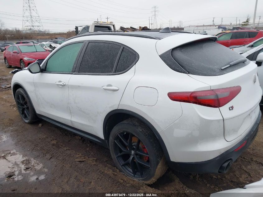 2019 Alfa Romeo Stelvio Ti Sport Awd VIN: ZASPAKBN7K7C49347 Lot: 43973479