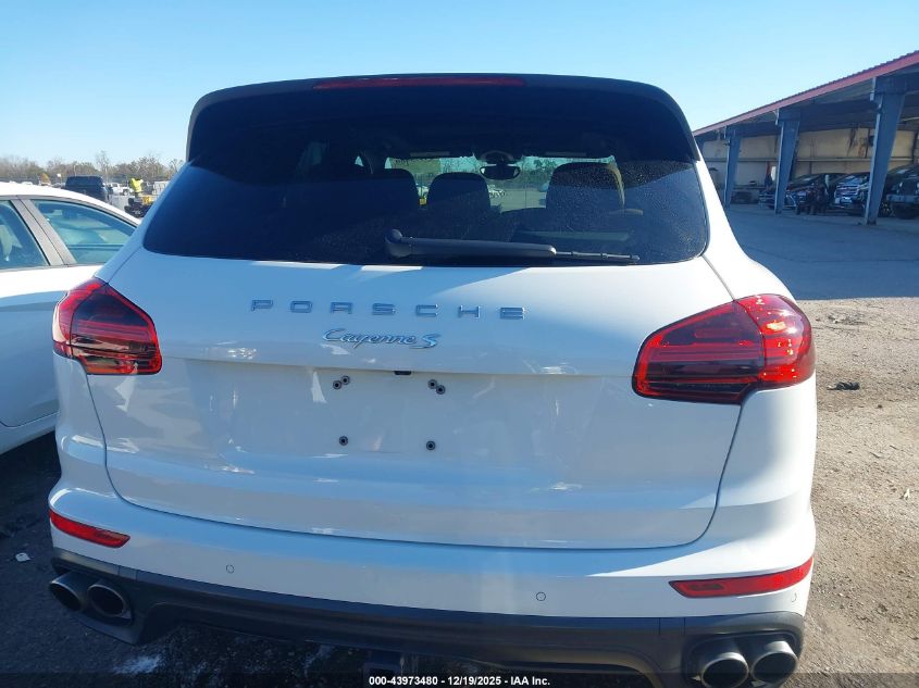 2018 Porsche Cayenne S VIN: WP1AB2A29JLA60397 Lot: 43973480