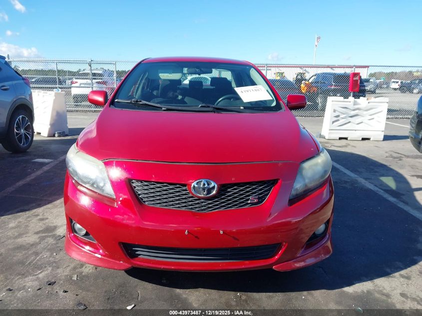 2009 Toyota Corolla S VIN: 1NXBU40E39Z058282 Lot: 43973487