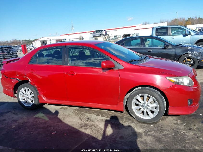 2009 Toyota Corolla S VIN: 1NXBU40E39Z058282 Lot: 43973487