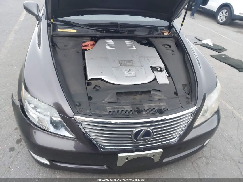 2009 Lexus Ls 600H VIN: JTHDU46F995010081 Lot: 43973493