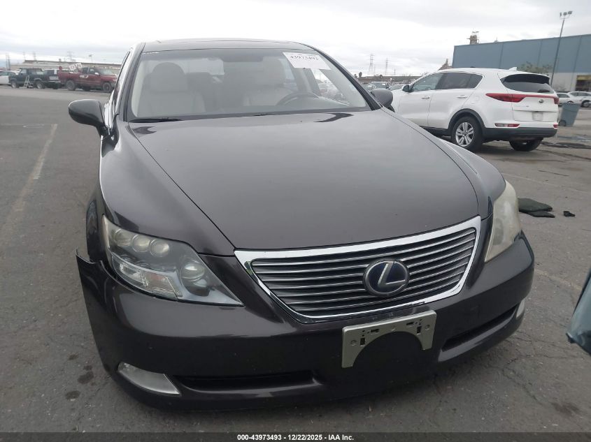 2009 Lexus Ls 600H VIN: JTHDU46F995010081 Lot: 43973493