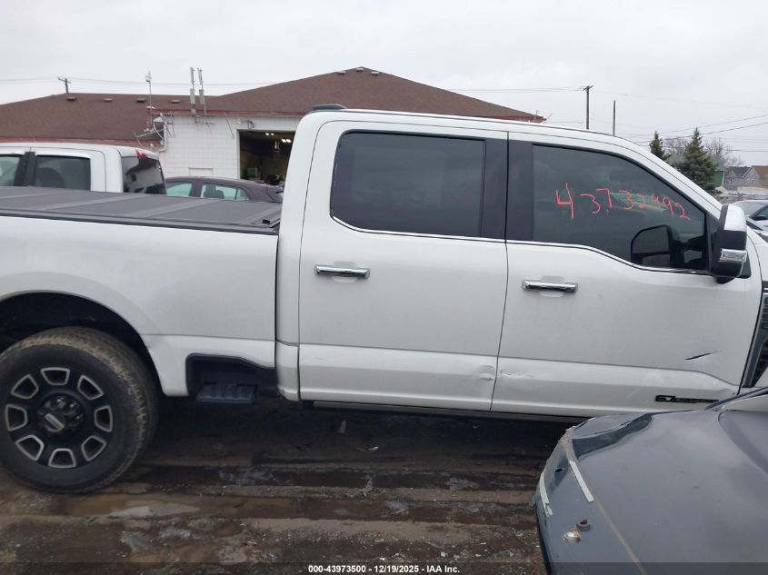 2024 Ford F-250 Platinum VIN: 1FT8W2BT3RED50405 Lot: 43973500