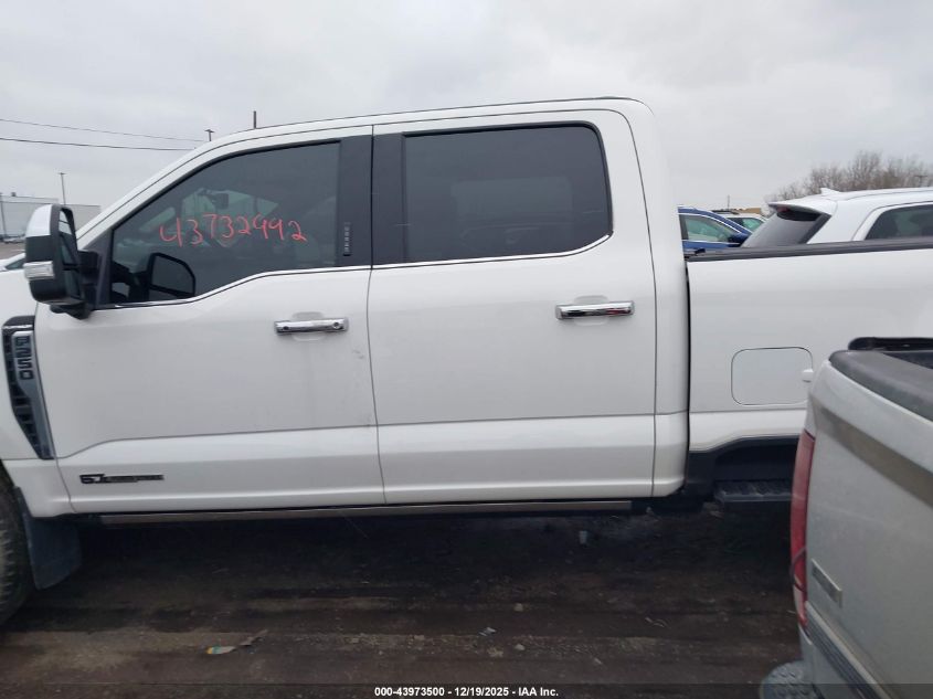 2024 Ford F-250 Platinum VIN: 1FT8W2BT3RED50405 Lot: 43973500