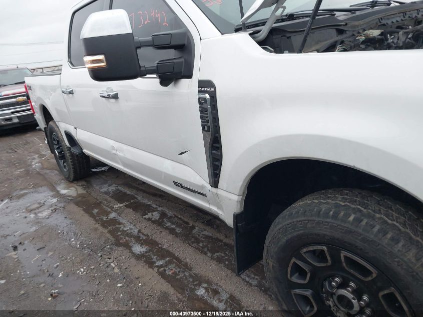 2024 Ford F-250 Platinum VIN: 1FT8W2BT3RED50405 Lot: 43973500