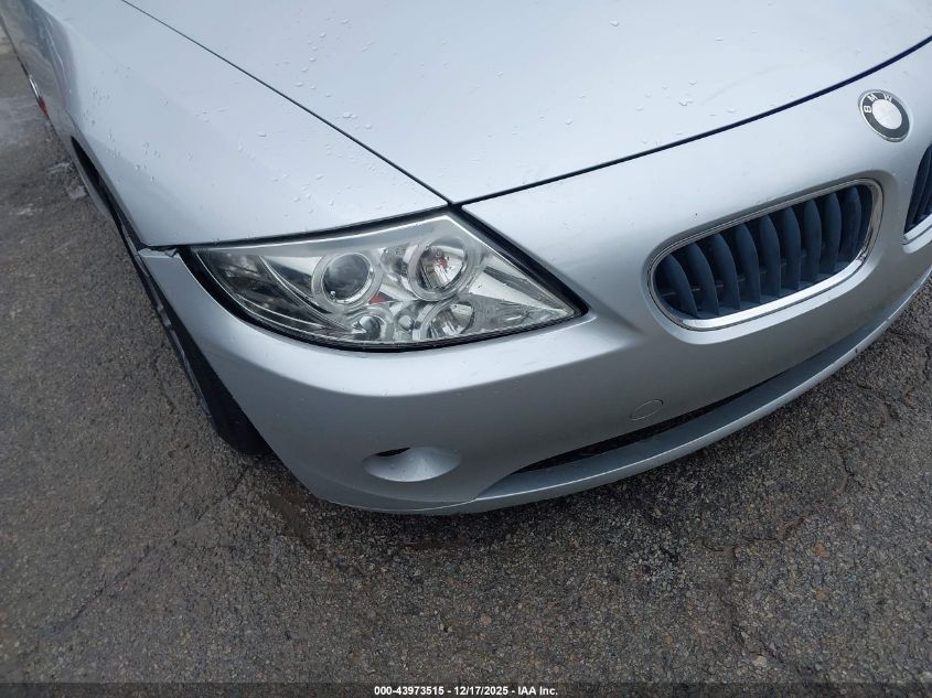 2004 BMW Z4 2.5I VIN: 4USBT33584LR67978 Lot: 43973515