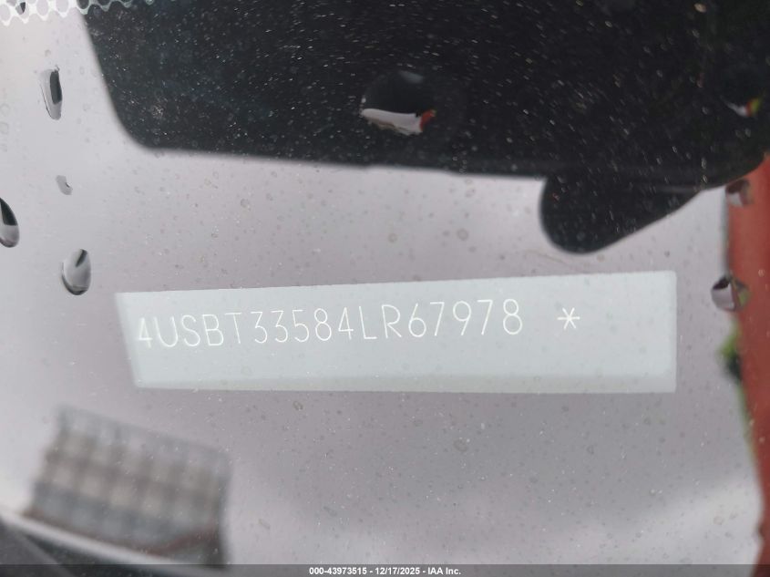 2004 BMW Z4 2.5I VIN: 4USBT33584LR67978 Lot: 43973515