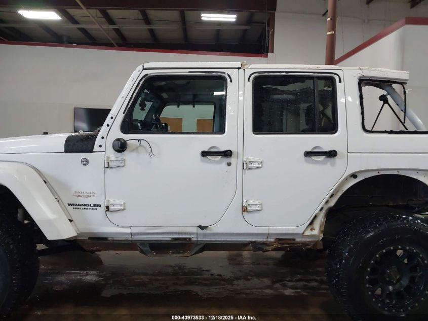 2013 Jeep Wrangler Unlimited Sahara VIN: 1C4BJWEG2DL618018 Lot: 43973533