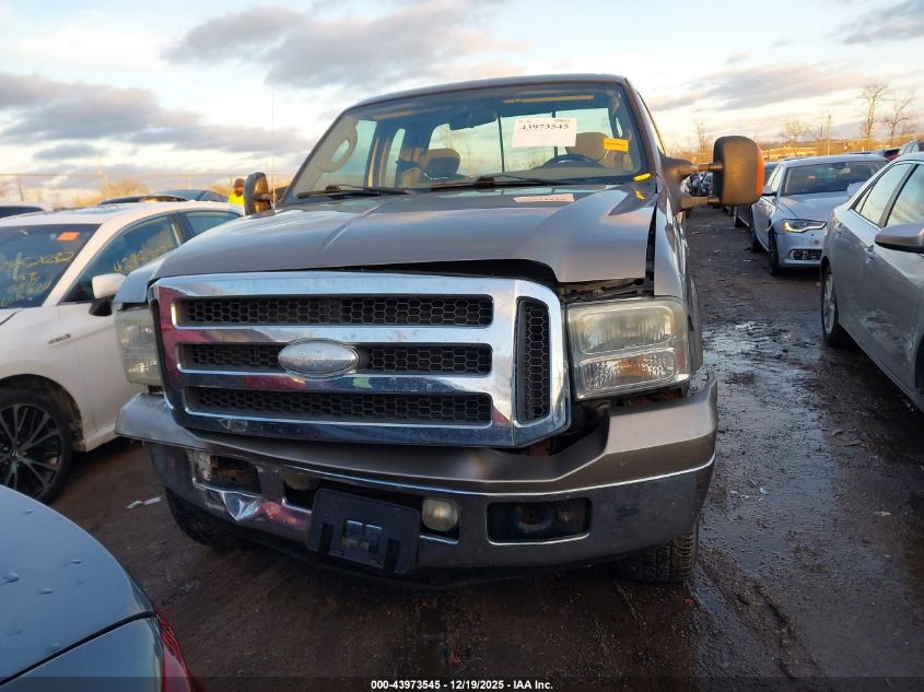 2005 Ford F-250 Lariat/Xl/Xlt VIN: 1FTSX21515EA89226 Lot: 43973545