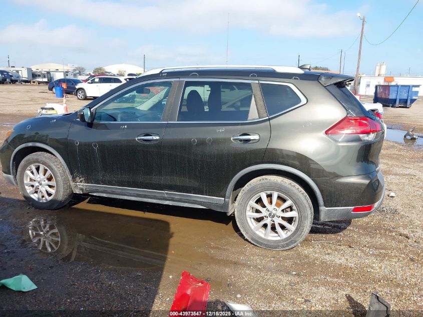 2017 Nissan Rogue Sv VIN: KNMAT2MV1HP584103 Lot: 43973547