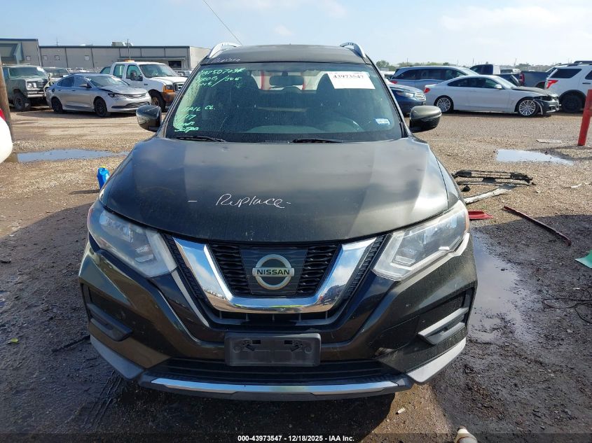 2017 Nissan Rogue Sv VIN: KNMAT2MV1HP584103 Lot: 43973547