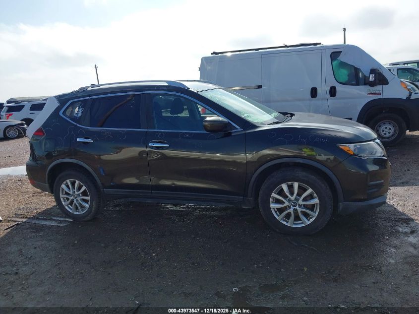 2017 Nissan Rogue Sv VIN: KNMAT2MV1HP584103 Lot: 43973547