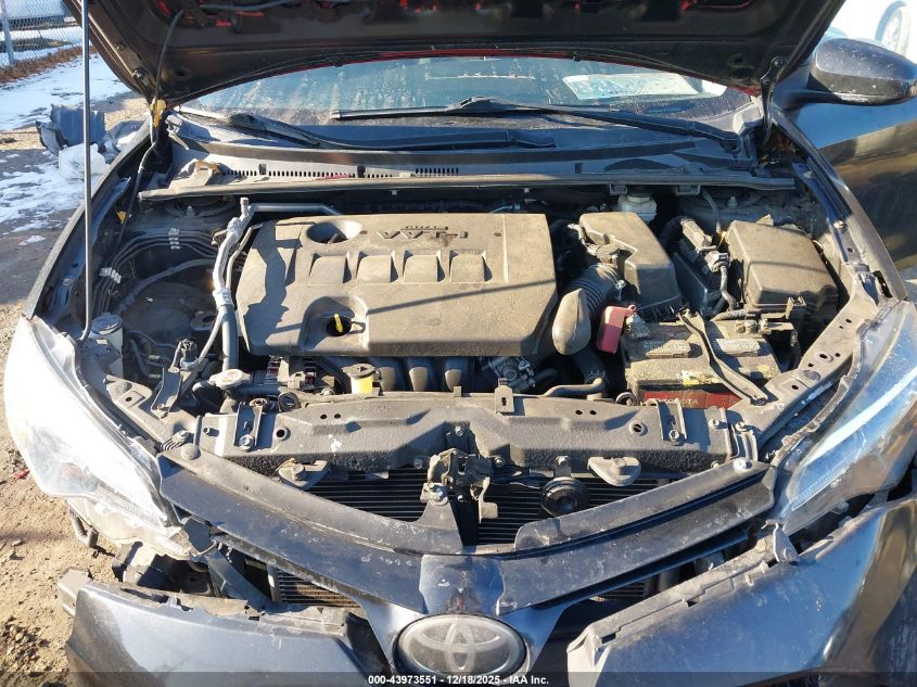 2017 Toyota Corolla Le VIN: 2T1BURHE0HC931066 Lot: 43973551