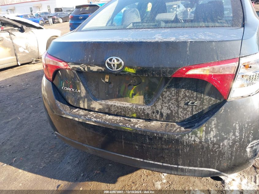 2017 Toyota Corolla Le VIN: 2T1BURHE0HC931066 Lot: 43973551