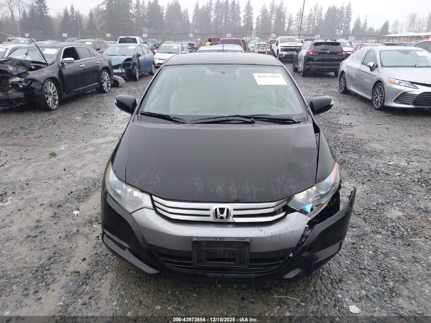 2010 Honda Insight Ex VIN: JHMZE2H72AS031034 Lot: 43973554
