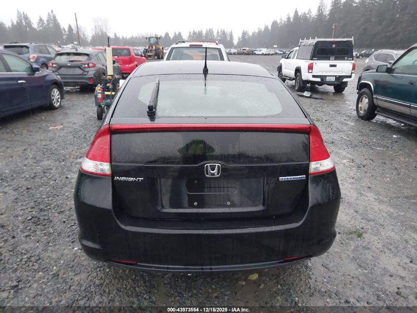 2010 Honda Insight Ex VIN: JHMZE2H72AS031034 Lot: 43973554