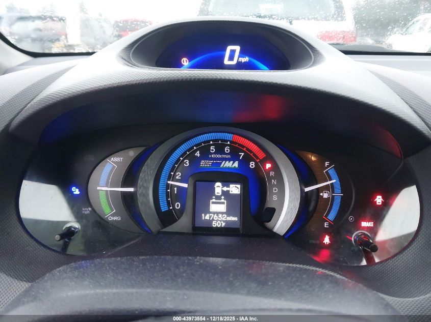 2010 Honda Insight Ex VIN: JHMZE2H72AS031034 Lot: 43973554