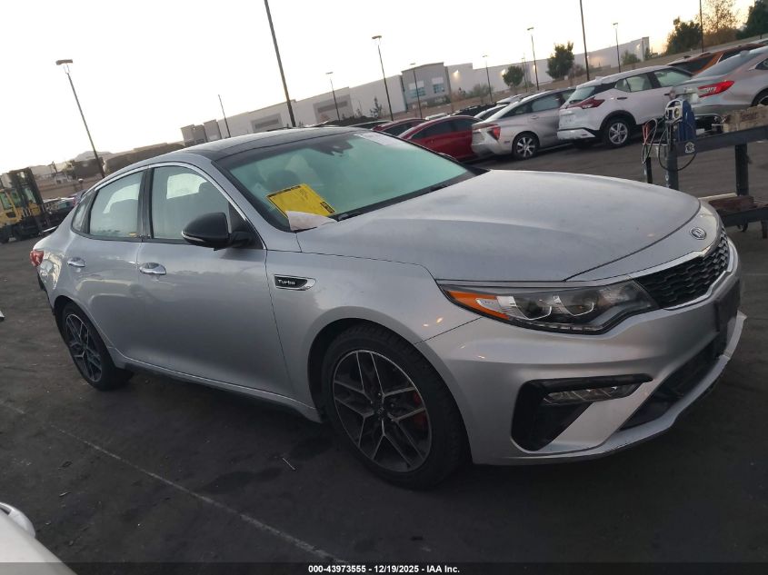 2020 Kia Optima Sx Turbo VIN: 5XXGW4L25LG424780 Lot: 43973555