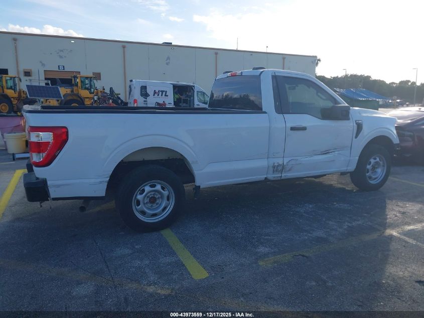 2022 Ford F-150 Xl VIN: 1FTMF1CB9NKD33974 Lot: 43973559