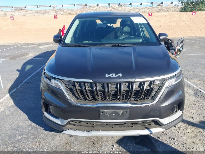 2023 Kia Carnival Mpv Lx Seat Package VIN: KNDNB4H35P6237984 Lot: 43973575