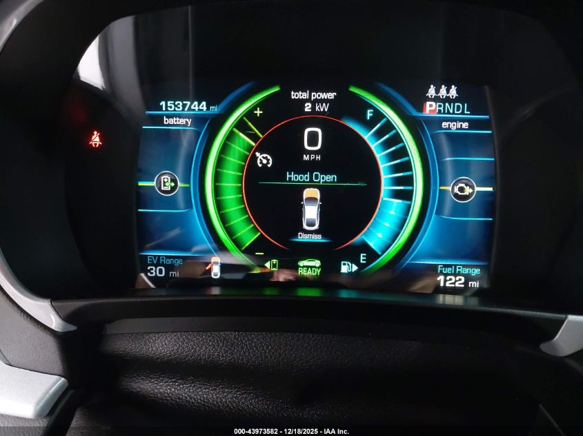 2016 Chevrolet Volt Lt VIN: 1G1RC6S56GU114882 Lot: 43973582