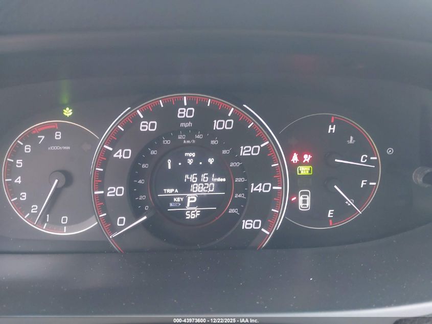 2013 Honda Accord Ex-L VIN: 1HGCT1B8XDA010288 Lot: 43973600