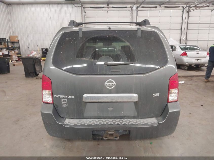 2007 Nissan Pathfinder Se VIN: 5N1AR18W17C602676 Lot: 43973607