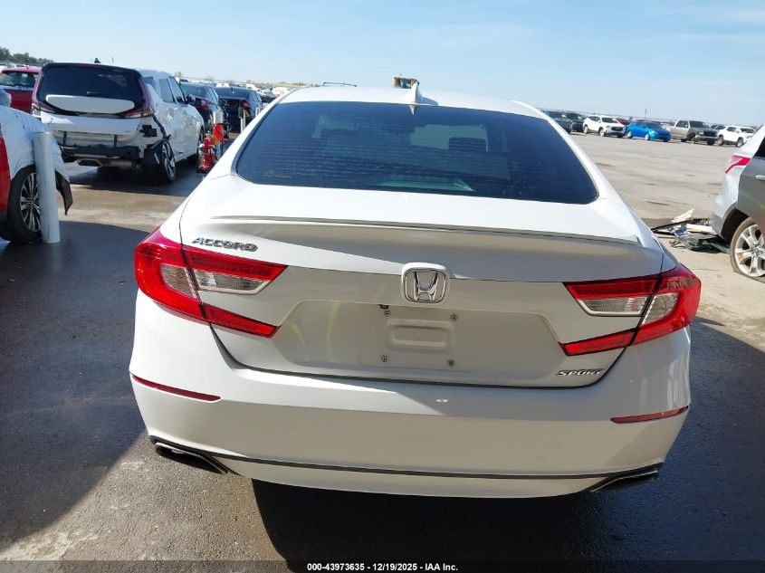 2019 Honda Accord Sport VIN: 1HGCV1F37KA031640 Lot: 43973635