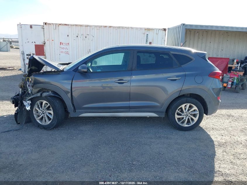 2017 Hyundai Tucson Se VIN: KM8J33A42HU424990 Lot: 43973637