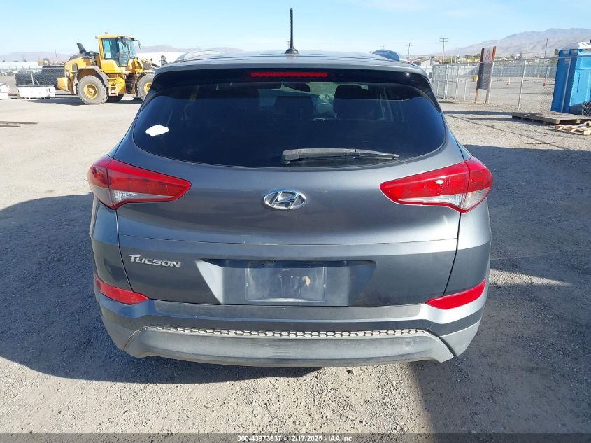 2017 Hyundai Tucson Se VIN: KM8J33A42HU424990 Lot: 43973637