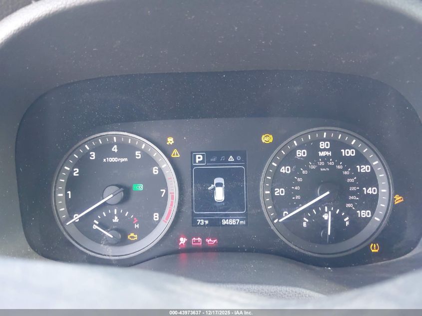 2017 Hyundai Tucson Se VIN: KM8J33A42HU424990 Lot: 43973637